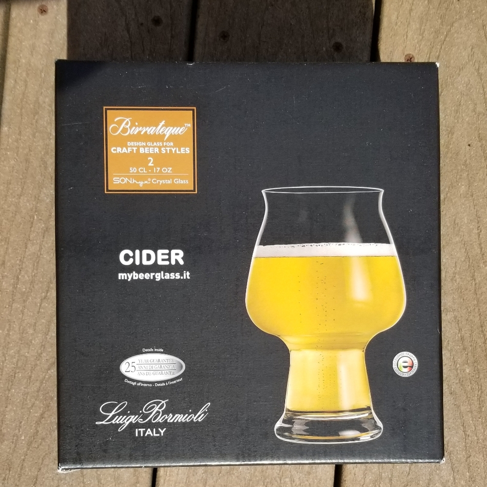 Cider glasses